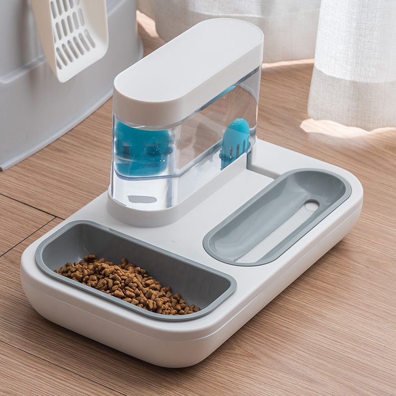 Enhance Your Pet's Feeding Experience with the 1.5L Automatic Pet Feeding Bowl and Drinking Water Fountain