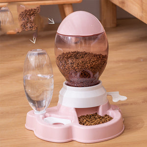 Discover the Ultimate Convenience with the Automatic Pet Drinking and Feeding Bowl